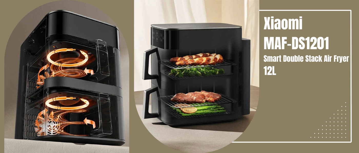 سرخ کن بدون روغن شیائومی 12 لیتری مدل Xiaomi MAF-DS1201